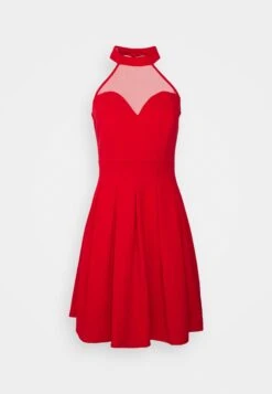 Wal G Bernice Skater Dress - Robe En Jersey - Red -Wal G 01e0ee39a2fa4557bdfcfbb2489045b2