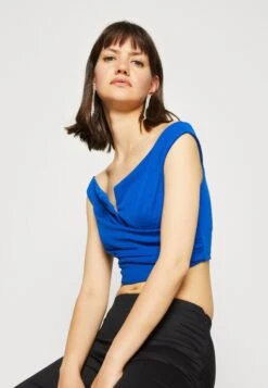 Wal G Valentines Heart Crop - Débardeur - Electric Blue -Wal G 020d3e409a9e40cf8dfc7fae6085827d