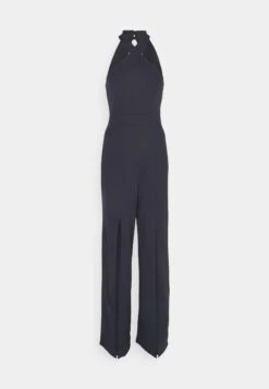 Alfo Cross Neck Jumpsuit - Combinaison - Navy Blue -Wal G 02736d73ceb1467087bd4adfb088eb75