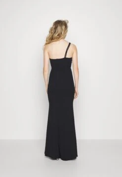 Wal G Mimi One Shoulder Maxi Dress - Robe De Cocktail - Black -Wal G 0407504f1312455b859f19b409f6f71e