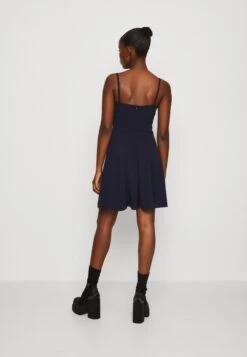 Wal G Vincent Skater Dress - Robe En Jersey - Navy Blue -Wal G 061d6465647b4d39944a5aa7d7d38399