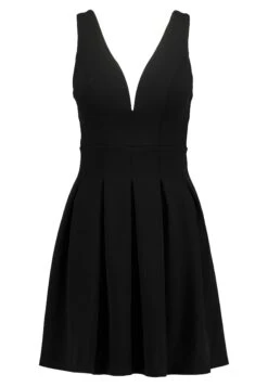 Wal G Pleated Fit And Flare - Robe De Soirée - Black -Wal G 079dd8897b174f23b6958cec8ccdbaa7