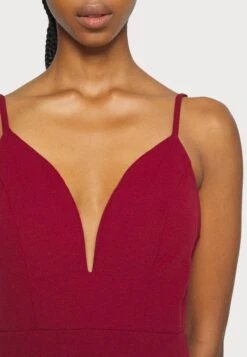 Wal G Vincent Skater Dress - Robe En Jersey - Wine -Wal G 08434ccccd8c4e42ac8bc1d99ead0dfc