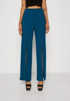 Wal G Mindy Trouser - Pantalon Classique - Dark Teal Blue