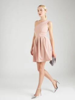 Wal G Robes De Cocktail Robe De Cocktail VANYA Femme Poudre -Wal G 08d0a151f16edaa0c4cced20ce0e1980