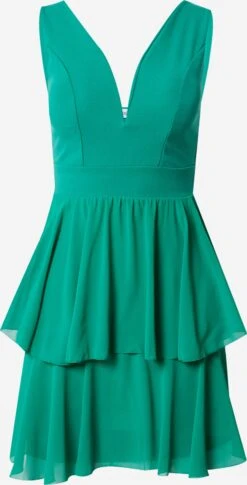 Wal G Mini-robes Robe ABIGAIL Femme Vert Gazon