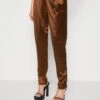 Wal G Charlie Trouser - Pantalon Classique - Chocolate Brown
