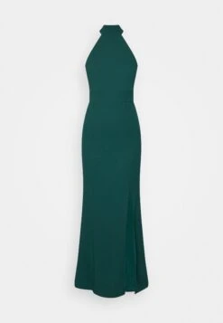 Wal G Sara Halter Neck Maxi Dress - Robe De Cocktail - Forest Green -Wal G 0b20e337b3f3487087d7b4c2cb03591b