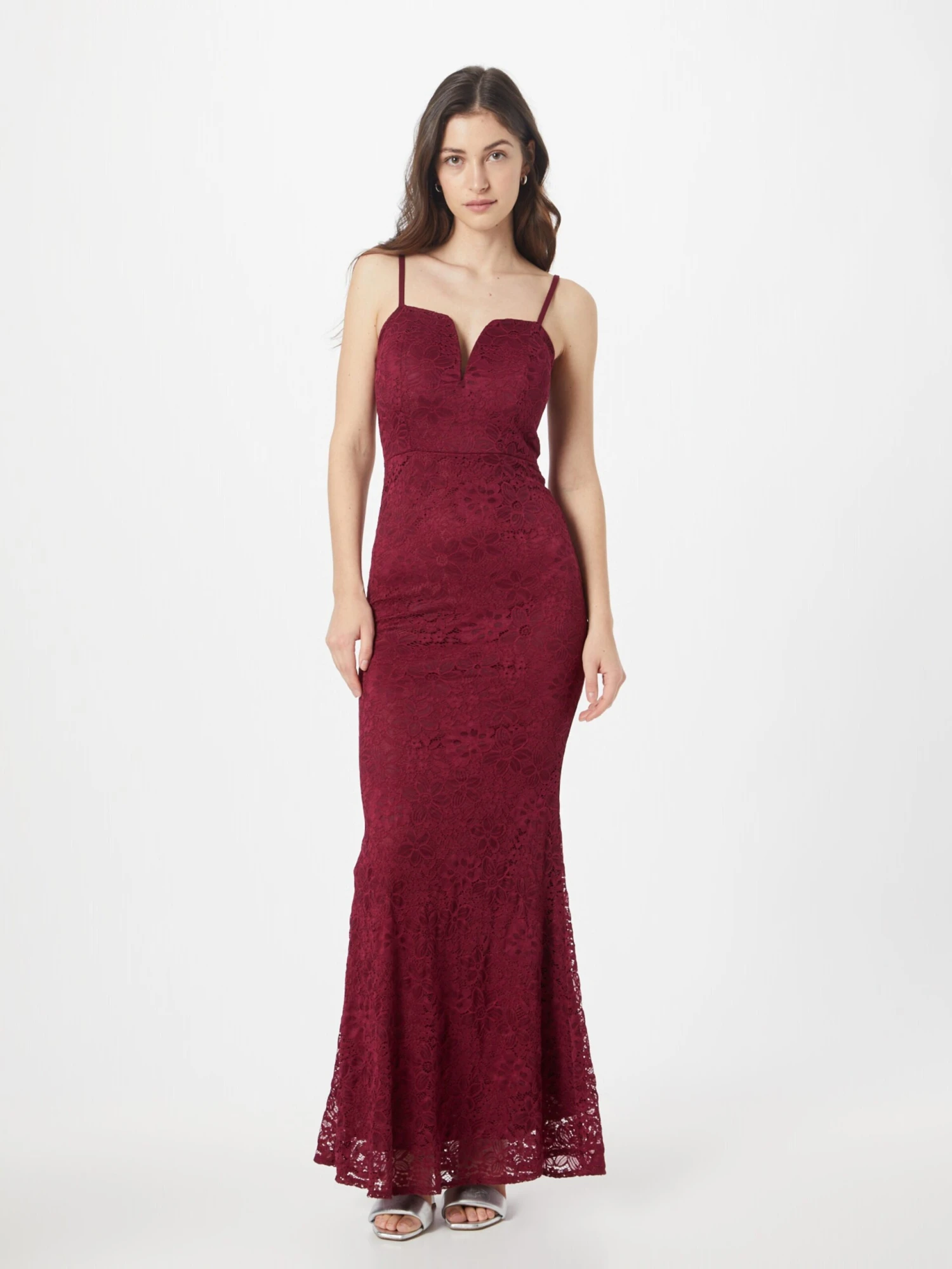 Wal G Robes De Soirée Robe De Soirée TILLY Femme Lie De Vin 5 Wal G Robes De Soirée Robe De Soirée TILLY Femme Lie De Vin – Image 3