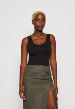 Wal G Melody Bodysuit - Débardeur - Black