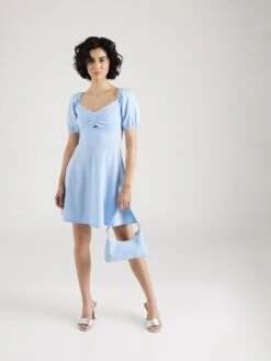 Wal G Robes Dété Robe D’été HALIDAY Femme Bleu Clair -Wal G 0d791550c14aef7ef287ade6f64e9b04