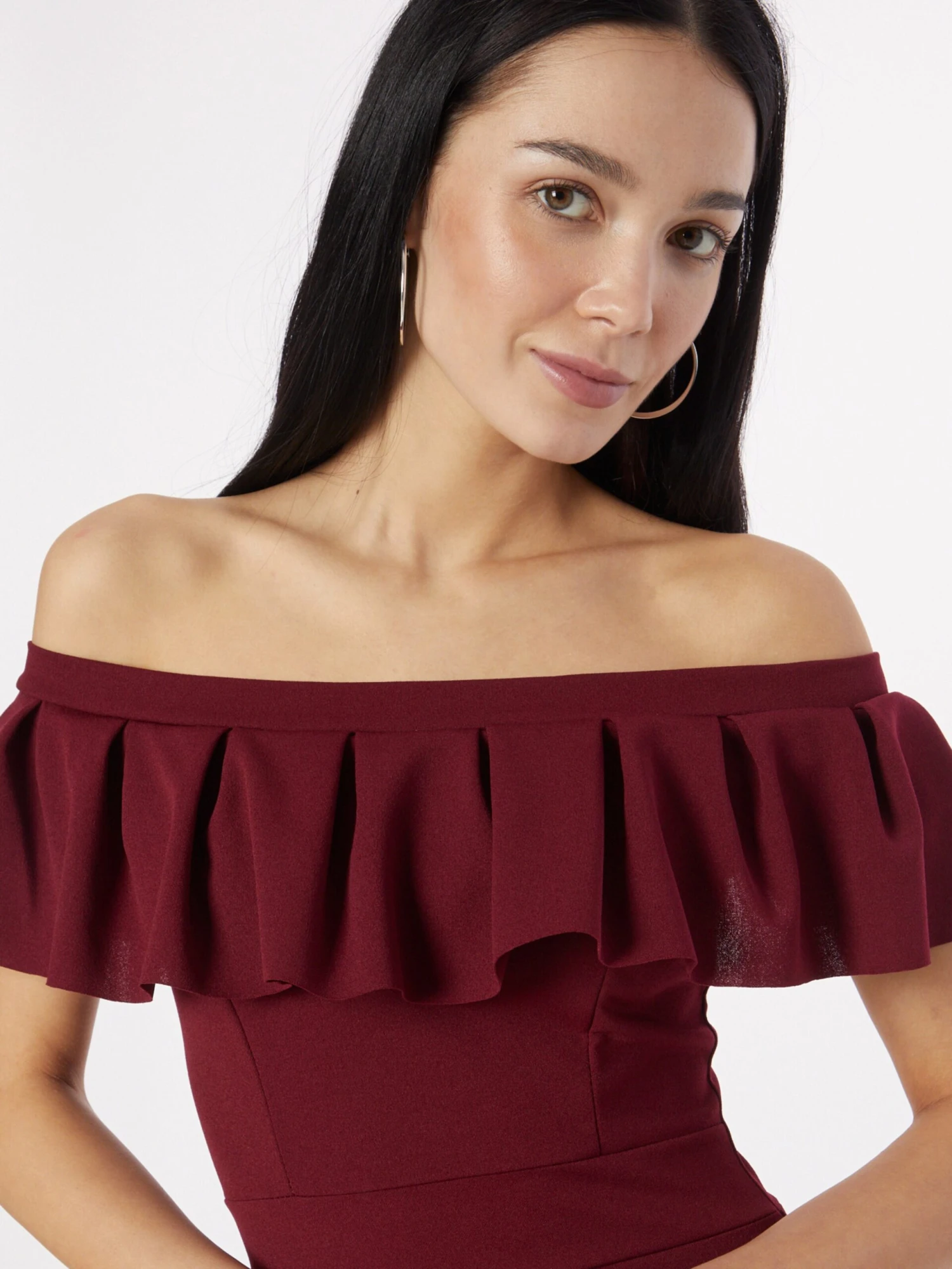 Wal G Mini-robes Robe HIMANI Femme Lie De Vin 4 Wal G Mini-robes Robe HIMANI Femme Lie De Vin – Image 2