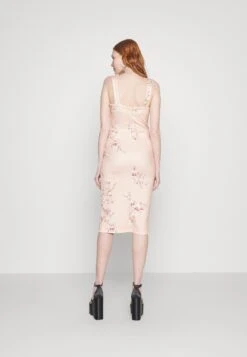 Wal G Wedding Alma V Neck Midi - Robe En Jersey - Light Pink -Wal G 118a39927d894733b125b7b12b1e041b