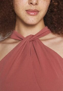 Wal G Halter Midi - Robe Fourreau - Dark Mauve Pink -Wal G 11e039d417d24610a9c4bfc60328f264