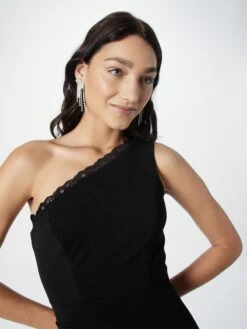 Wal G Robes De Cocktail Robe De Cocktail PENELOPE Femme Noir -Wal G 12fcf242bd3984b64da481ded9da8f40