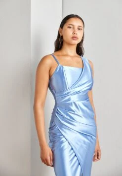 Wal G Valentines Romeo Asymmetric Maxi - Robe De Cocktail - Dusty Blue 11 Wal G Valentines Romeo Asymmetric Maxi - Robe De Cocktail - Dusty Blue -Wal G 1378bc1e133e4e6390aeb0c22567d951