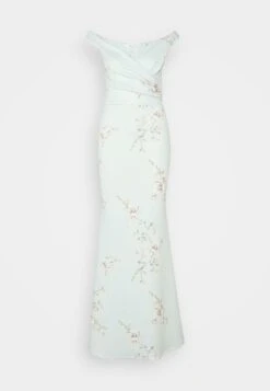 Wal G Wedding Kai V Neck Print Maxi - Robe De Cocktail - Sage Green 12 Wal G Wedding Kai V Neck Print Maxi - Robe De Cocktail - Sage Green -Wal G 17c446b7bf314848af81e6ed919641e7