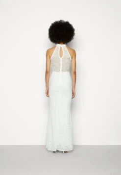 Wal G High Neck Maxi - Robe De Cocktail - White -Wal G 180b0d3ad4464a91a3a02fc5ec89c01e