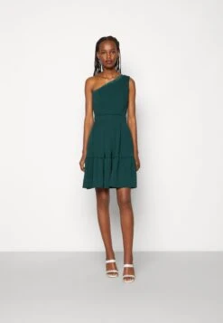 Wal G Janine Skater Dress - Robe En Jersey - Forest Green