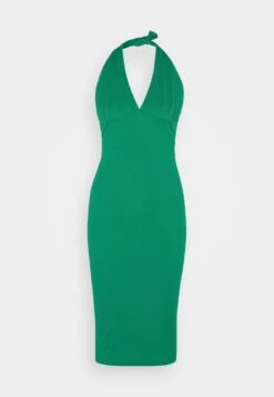 Wal G Jack Halter Neck Midi - Robe En Jersey - Leaf Green -Wal G 18fe84f450c846ce9a4ad905a29882bc