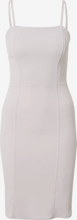 Wal G Mini-robes Robe ILANA Femme Gris Argenté