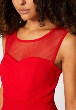 Wal G Tina Skater - Robe En Jersey - Red -Wal G 1aaca0efdbc64f8b8a203ba13ae166fa