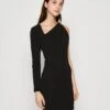 Wal G Mila Asymmetric Mini - Robe De Soirée - Black -Wal G 1aeddec5d9e043e79cd0ff4cbd25effc