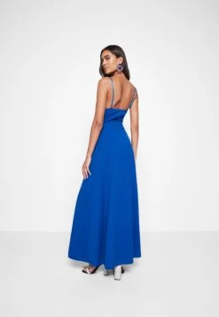 Wal G Anne Cut Out Maxi - Robe De Soirée - Electric Blue -Wal G 1c55a985ff9145bfaeac3523da353d2a
