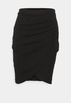 Wal G Shavi Rouched - Jupe Crayon - Black -Wal G 1cf97478b475406f84b8ff0c442d62dc