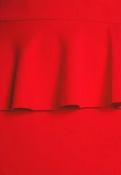 Wal G Jace Peplum Dress - Robe Fourreau - Red -Wal G 1d0048545fd345fabc40a6cdb31801bc