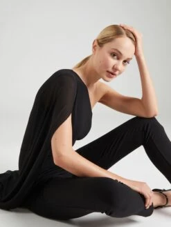 Wal G Combinaisons Longues Combinaison LOURA Femme Noir -Wal G 1f62578c811446c8d5ed6ed5013ce96c