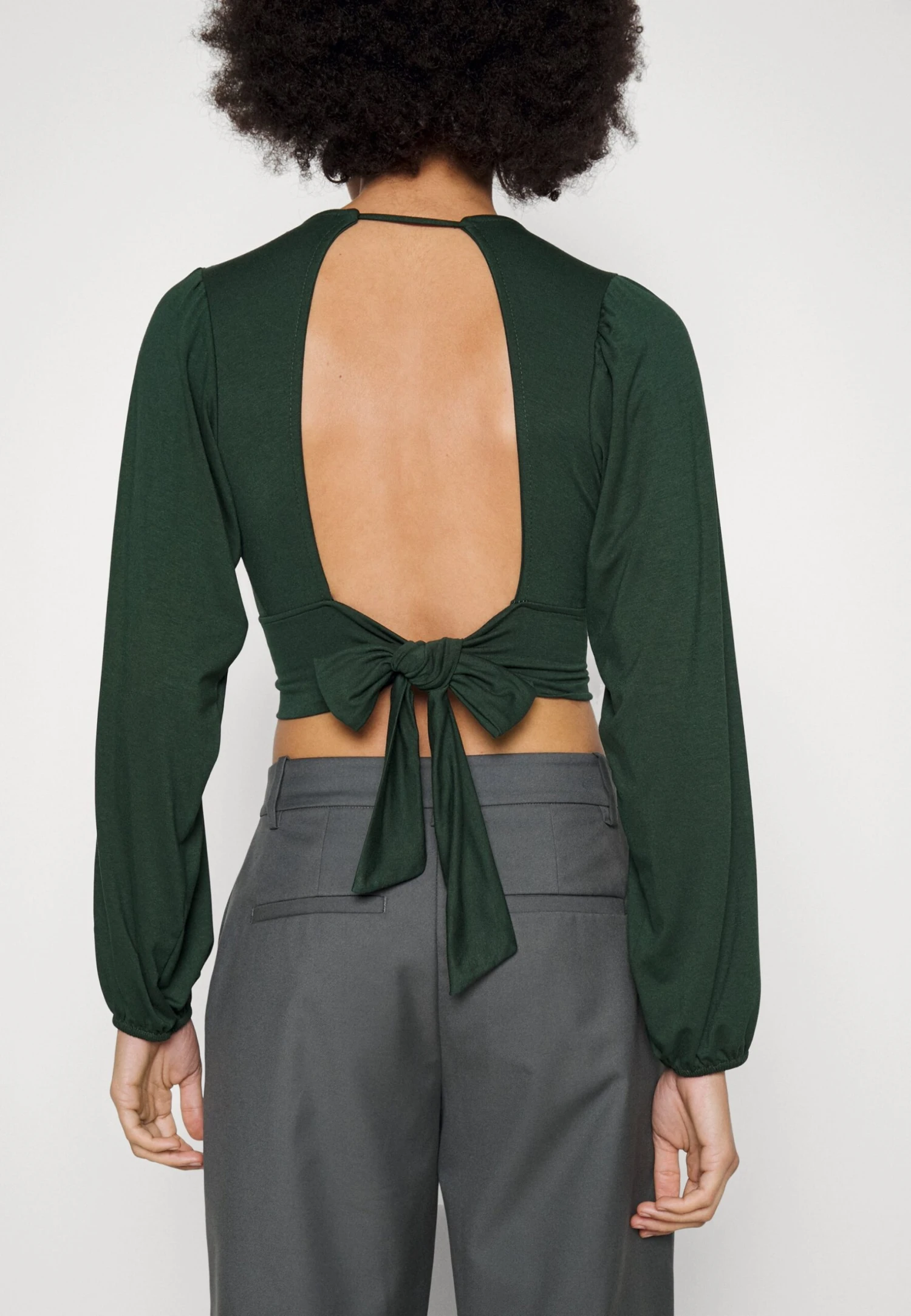 Wal G Crissy Backless - T-Shirt À Manches Longues - Forest Green 7 Wal G Crissy Backless - T-Shirt À Manches Longues - Forest Green – Image 5