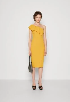 Wal G Andy Ruffle Midi - Robe De Soirée - Mango -Wal G 225ccf846bd64f78ab214123b4982eba