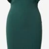 Wal G Mini-robes Robe ALESSIA Femme Vert Foncé