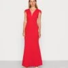 Wal G Sammy Maxi Dress - Robe En Jersey - Red -Wal G 23373c0f6c934b17b7c29bbc62472192