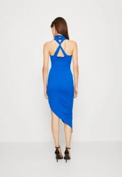 Wal G Jim Asymmetric Dress - Robe En Jersey - Electric Blue 10 Wal G Jim Asymmetric Dress - Robe En Jersey - Electric Blue -Wal G 2506af0bc13b4de78b9ba2e53bd9b27d