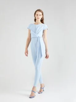 Wal G Combinaisons Longues Combinaison Femme Bleu Clair -Wal G 25ba7a3ae330b677e3ad0e884b614a26