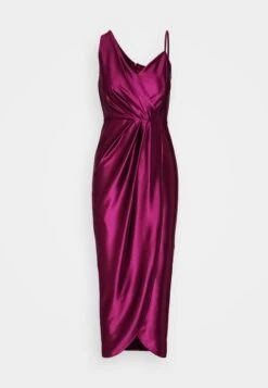 Wal G Valentines Esme Pleat Maxi - Robe De Cocktail - Plum -Wal G 27172ce05ec946148053788e88f36427