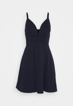 Wal G Vincent Skater Dress - Robe En Jersey - Navy Blue -Wal G 282cabc4f1ae4e738442e325d9c618b6