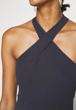 Alfo Cross Neck Jumpsuit - Combinaison - Navy Blue -Wal G 2906e9d67cc84f0c8f5b3f5c8940ca91