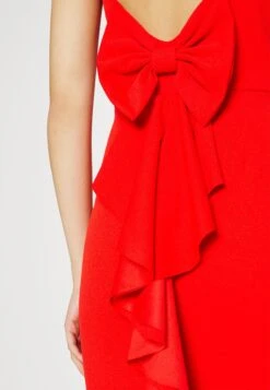 Wal G Sacha Frill Dress - Robe De Cocktail - Red -Wal G 2a3cdc0409de4ae396f47c33a05974db