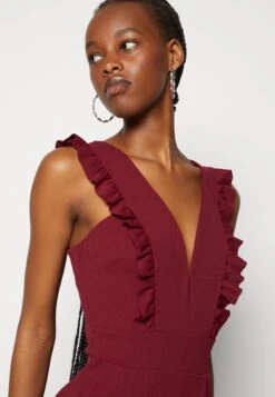 Wal G Rayna Ruffled - Combinaison - Berry Wine -Wal G 2acfb6d636ba4635a020d44042581f9d