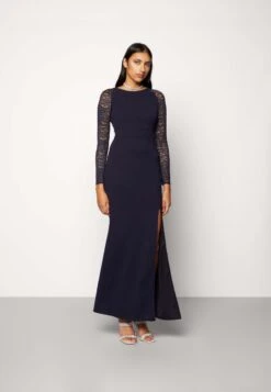 Wal G Sleeve Maxi - Robe De Cocktail - Navy Blue