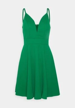 Wal G Vincent Skater Dress - Robe En Jersey - Leaf Green -Wal G 2ce05e198c5f45259e8a23ff0923dddf