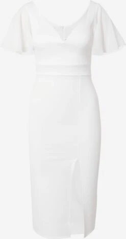 Wal G Robes De Cocktail Robe De Cocktail LEMBERA Femme Blanc