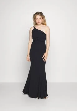 Wal G Mimi One Shoulder Maxi Dress - Robe De Cocktail - Black -Wal G 2d97fd78e9ba444cbc57a95a9c59dfd6