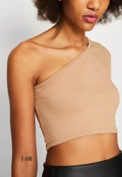 Wal G Milly One Sleeve Crop - T-Shirt À Manches Longues - Camel 13 Wal G Milly One Sleeve Crop - T-Shirt À Manches Longues - Camel -Wal G 2e890f49fae44120833f713f9dd874aa