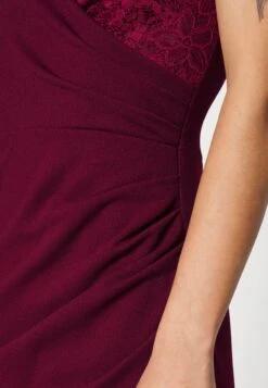 Wal G Fionn One Shoulder Dress - Robe De Cocktail - Wine -Wal G 300cf305b4154952aebd49ec83e34f91