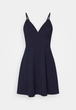 Wal G Jina Skater Dress - Robe En Jersey - Navy Blue -Wal G 347c5e3300734e7e80c1a0ff3a5dcba8