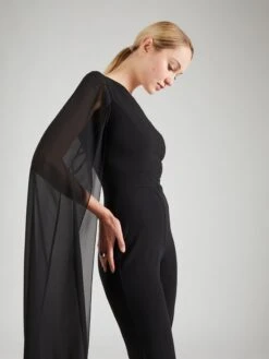 Wal G Combinaisons Longues Combinaison LOURA Femme Noir -Wal G 3547c7fb9ff1b33413ecabf3a8624f99